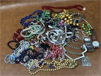 Large Lot of Vintage Estate Jewelry