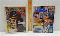 2 Signed Sports Illustrated - Tony LaRussa &