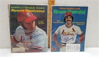 2 Signed Sports Illustrated - Joe Torre & Keith