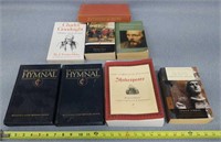 8- Books- Shakespeare, Song Books, Novels