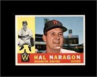 1960 Topps #231 Hal Naragon EX to EX-MT+