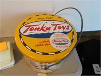 Tonka Toys Limited Edition collectors tin pail