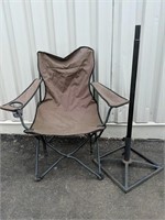 Heavy Duty Folding camp chair 3'W x 37"H and