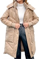 Pabopkobi Long Puffer Jacket for Women  Large