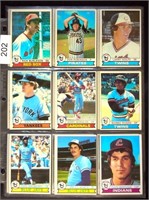 (27) 1979 Topps BB Cards: Mario "The Mendoza