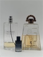 Lot of (3) Men’s Colognes: Dior, Givenchy, YSL