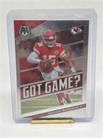 Set of Panini Patrick Mahomes NFL Trading Cards