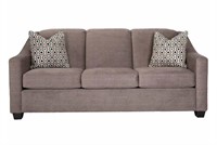 Trendline Pollo Brown Fabric Sofa Retail $1529