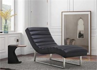 Gilman Creek Leather Chaise (new In Box) -