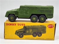 DINKY TOYS 677 ARMOURED COMMAND VEHICLE W/ BOX