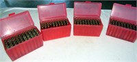 4 boxes empty 30-06 cartridges