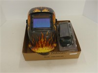 BOX: WELDING HELMET, GOGGLES