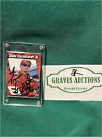 Dale Earnhardt Jr Autographed Card