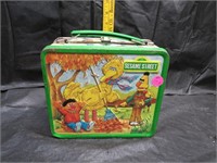 Vintage 1983 Sesame Street Lunch Box with Thermos