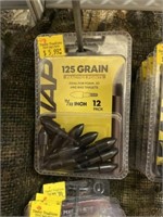 3  12-PACKS  125GR PRACTICE POINTS