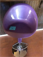 Modern purple bar chair #196