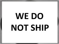 WE DON'T SHIP