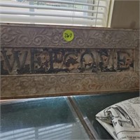 WELCOME DECOR SIGN