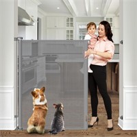 48 Inch Tall Cat Gate for Doorway  Extends to 55