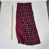 YesNo Double-Sided Flannel Scarf