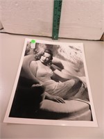 Vintage Gene Tierney Movie Photo 14" x 11"