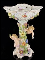 Carl Thieme German porcelain compote