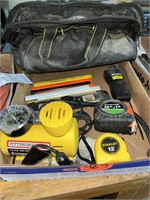 Tape Measures & Mini Air Compressor