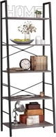 Yusong Bookshelf, Ladder Shelf 5-tier Bookcase