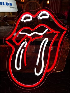 1ft x 17” Rolling Stones LED Sign