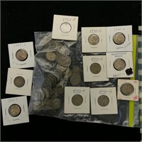 (76) 1943-45 Silver War Nickels