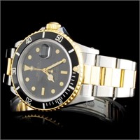 40MM Rolex Submariner: Two-Tone Wristwatch