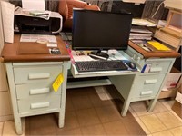 5 drawer typewriter desk