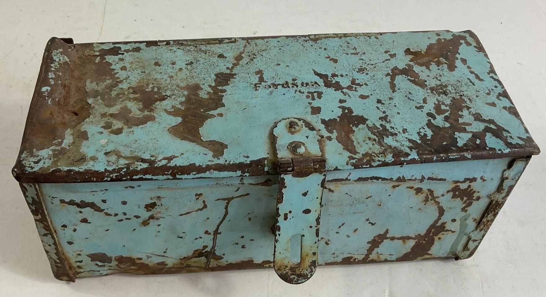 Small Vintage Fordson Tool Box
