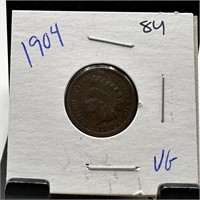 1904 INDIAN HEAD PENNY CENT