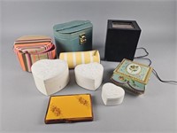 Vintage Jewelry Boxes, Bags & More!