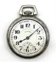 Illinois Watch Co. Bunn Special Pocket Watch 2”
