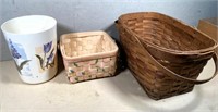 baskets & waste can