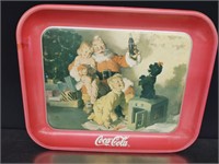 Coca-Cola Santa Serving Tray