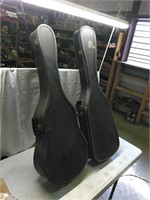 Two guitar cases