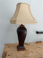 Rashella Leather textured Lamp