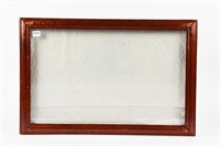 VINTAGE GLASS TOP DISPLAY CASE