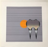 Charles Harper Lithograph, Lovey Dovey