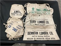 Canvas Advertising Lumber Aprons,