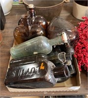 Flat of Collectible Bottles