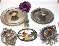 ASSORTED SILVERPLATE, REED & BARTON,