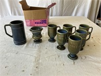 Irish Coffee Mugs (6) Porcelain Made in Ireland