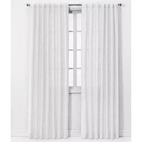 54 x84  Light Filtering Linen Window Curtain