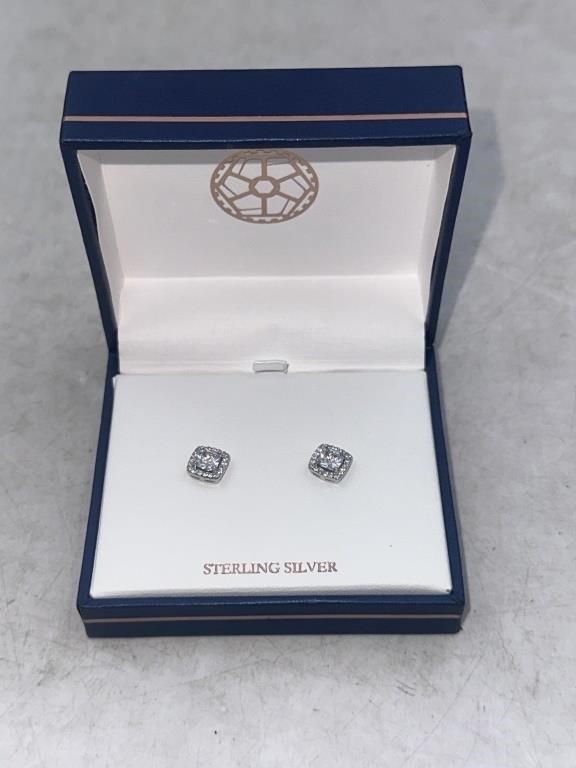 NEW Lumineux Designs Sterling Silver Pair of