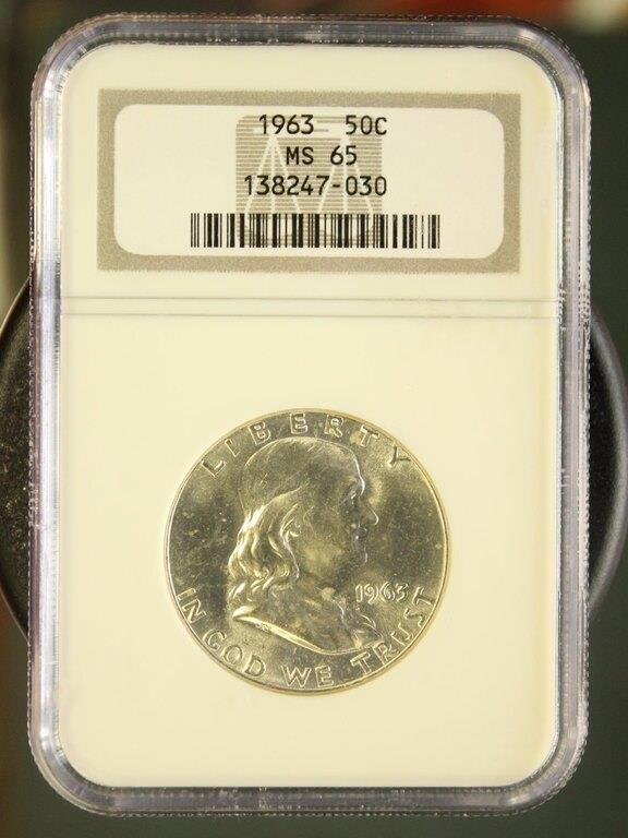 July 14th, 2024 Graded Coin Auction 8 PM