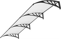 VIVOHOME Awning Canopy 40x120 Transparent